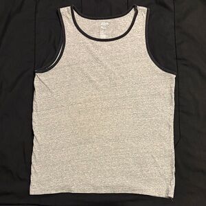 Urban Pipeline Heather Gray Tank with Black Accents